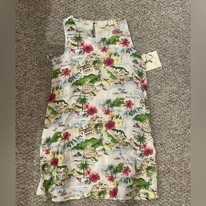 Cynthia Rowley Amalfi Coast 100% Linen Dress Medium